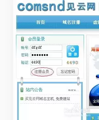 网站域名在哪注册，网站域名注册流程图