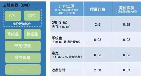 云服务器多少钱一个月，云服务器得多少钱