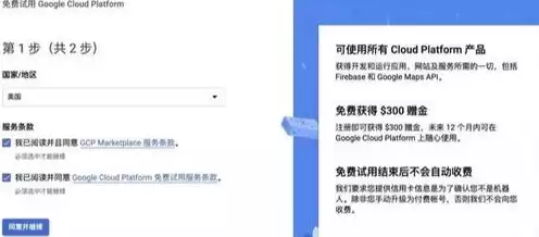 谷歌云服务器收费标准，Google云服务器价格