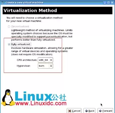 linux kvm虚拟化，linux中部署kvm虚拟机