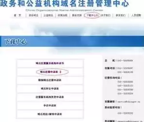 域名注册管理中心网站官网，域名注册管理中心网站