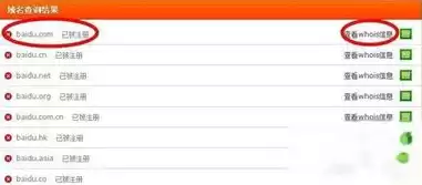域名注册服务网站查询，域名注册信息可在哪里找到