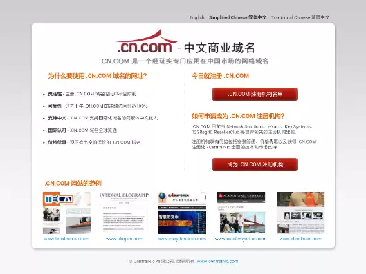 国外域名注册服务网站，国外域名注册商cn域名