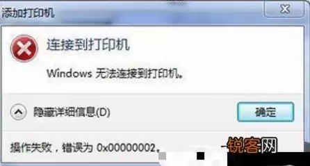 打印服务器错误是什么意思，打印服务器连接失败怎么回事