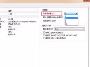 虚拟机处理器数量是什么意思，虚拟机cpu数量和物理机cpu