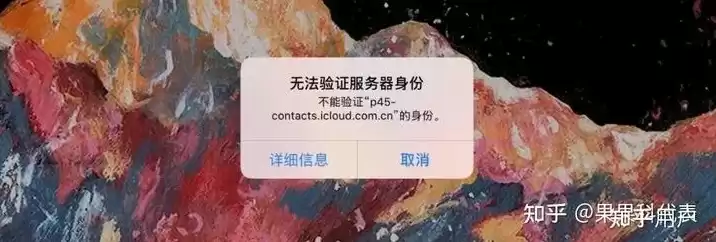 苹果手机无法验证服务器身份是啥意思，苹果手机无法验证服务器身份怎么办