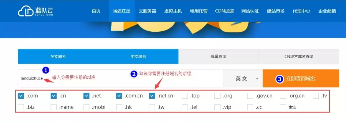 如何进行域名注册?，如何进行域名注册操作流程操作