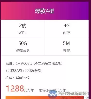 西部数码云服务器怎么样，西部数码云服务器元旦优惠折扣