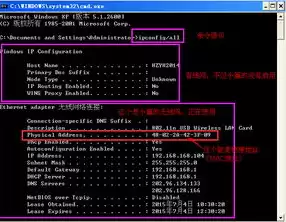 如何查看服务器物理地址命令，如何查看服务器物理地址
