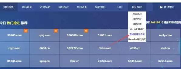 怎么查询域名的注册时间，怎么查看域名在哪里注册
