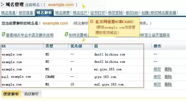 万网邮箱域名注册官网，万网邮箱域名注册