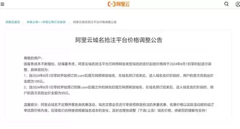 阿里云com域名注册多少钱一个，阿里云com域名注册多少钱