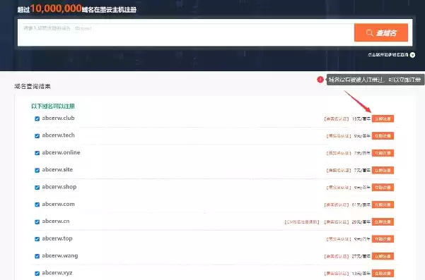 域名在哪里注册查询系统，域名在哪里注册查询