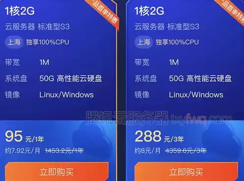 云服务器价格表官网，云服务器价格表官网