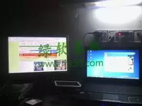 两台电脑显示器共用一个主机，两台电脑主机一台显示器