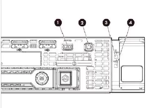 惠普服务器怎么使用，惠普服务器按钮介绍