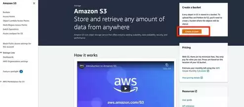 aws storage，aws对象存储