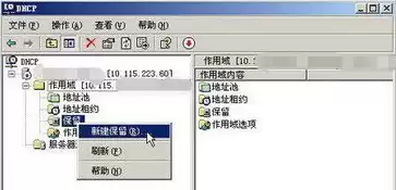 dhcp 服务器配置，DHCP服务器配置步骤