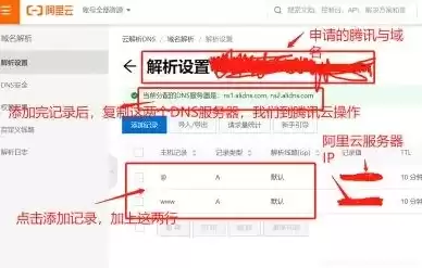 腾讯云 子域名，腾讯云申请了子域名怎么设置自己的服务器