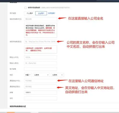 如何进行域名注册操作流程设置，域名注册全攻略，详细操作流程及注意事项