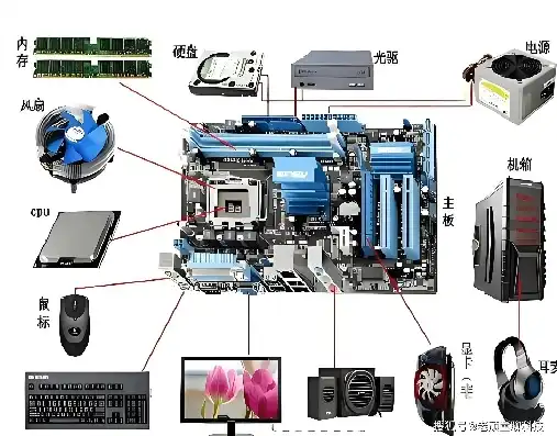 电脑主机工作原理视频，揭秘电脑主机工作原理，从硬件到软件的完美融合