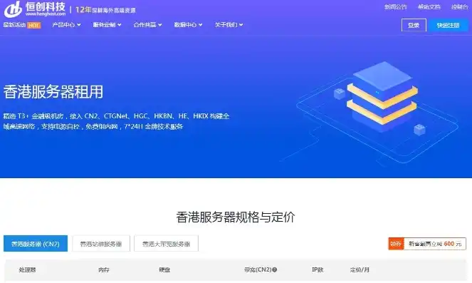 租用香港服务器的费用，香港服务器租用费用全面解析，性价比之选，助您轻松应对互联网挑战