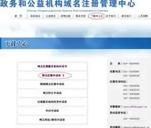 政务域名注册管理中心官网入口，政务域名注册管理中心官网——打造权威政务域名注册服务平台