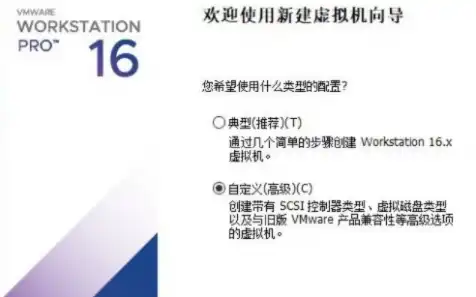 vmware16虚拟机安装教程win10，VMware 16虚拟机安装教程，Win10系统环境搭建步骤详解