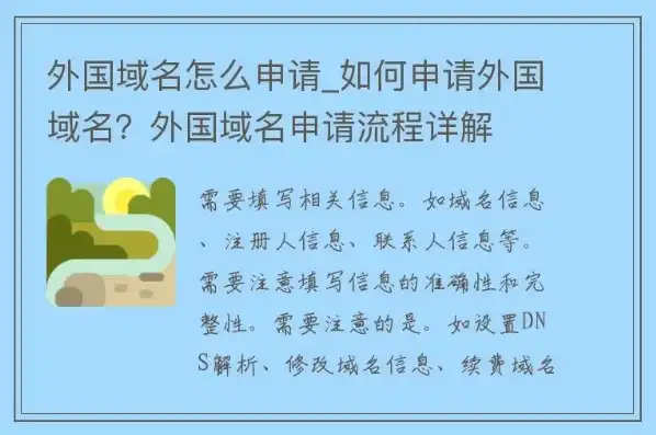 国外域名如何注册，轻松掌握国外域名注册攻略，一站式流程详解