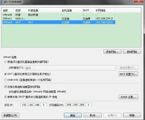 vmware虚拟机nat怎么联网，深入解析VMware虚拟机NAT联网方法及实践步骤