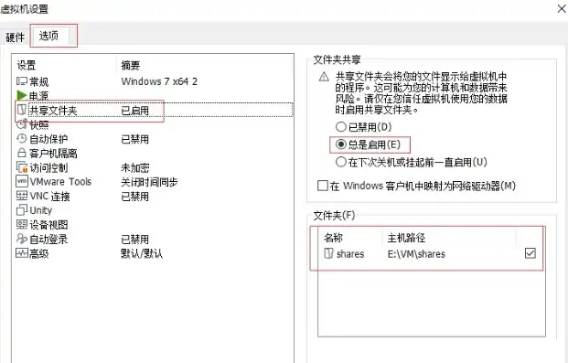 vmware虚拟机共享文件夹后找不到文件，VMware虚拟机共享文件夹设置问题及解决方案详解