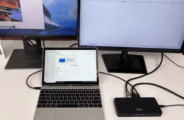 用笔记本当主机外接显示器，笔记本变身主机，外接显示器使用指南，轻松实现多屏办公与娱乐体验