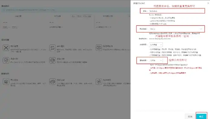 oss对象存储服务的读写权限可以设置为，深入解析，OSS对象存储的播放功能及其读写权限配置