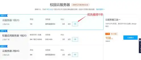 腾讯云服务器学生套餐，腾讯云服务器学生套餐，性价比之选，助力学子轻松迈入云端时代
