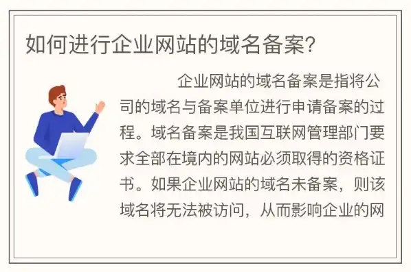 企业域名注册是什么意思，企业域名注册，详解域名选择、注册流程及注意事项