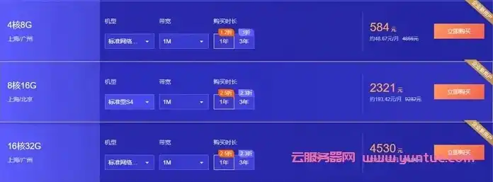 云服务器租用价格多少钱一年8核16G，深度解析，云服务器租用价格揭秘——8核16G配置仅需多少钱一年？