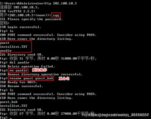 ftp服务器的安装与配置Linux，Linux环境下FTP服务器安装与详细配置指南