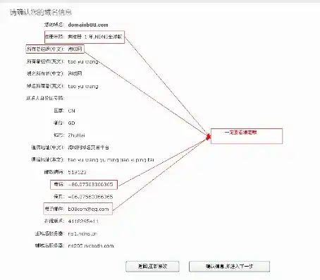 网站域名怎么填写，网站域名解析，含义、注册流程及注意事项详解