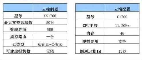 云服务器参数配置表图片，云服务器参数配置表深度解析，全面了解云服务器的性能与优化