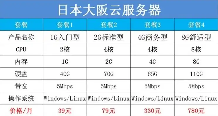 日本云服务器租用多少钱一年，深度解析，日本云服务器租用费用一览，助您明智选择