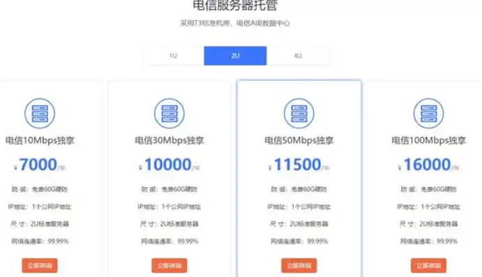 中国电信服务器价格表图片，中国电信服务器价格表解析全面了解最新服务器配置及报价