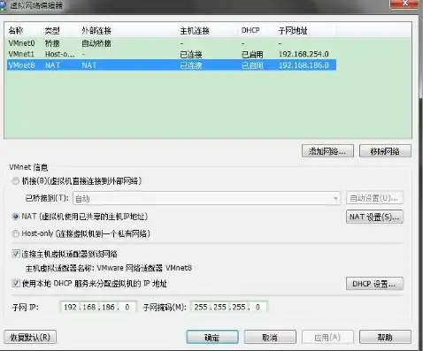 vmware虚拟机nat怎么联网，深入解析VMware虚拟机NAT联网方法及实战技巧