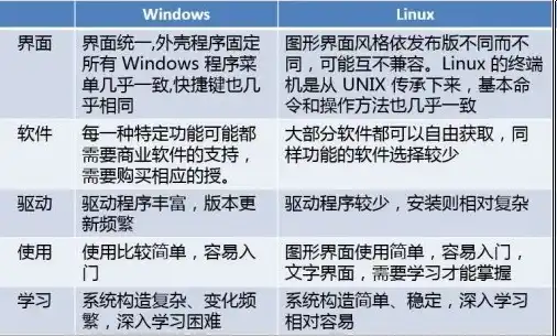 服务器系统window有什么区别，Windows 10服务器系统与Windows 10桌面系统的五大区别及优化策略