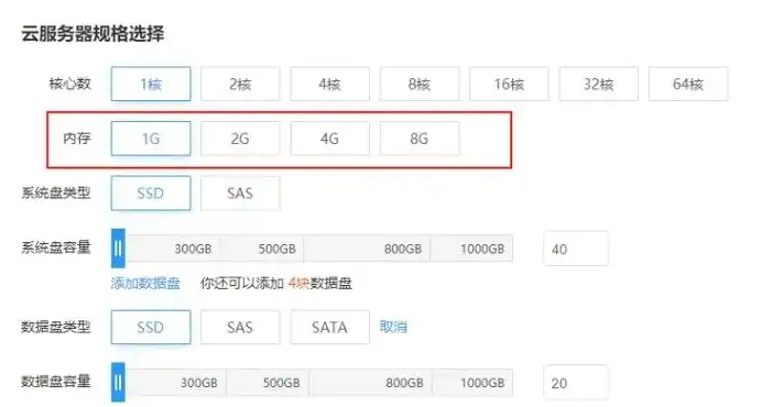 云服务器内存大小怎么选，云服务器内存大小选择指南，如何根据需求合理配置