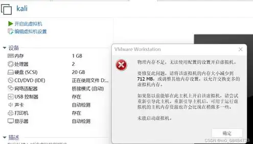 虚拟机内存不足无法开机，虚拟机内存不足导致无法开机，深度解析与解决方案详解
