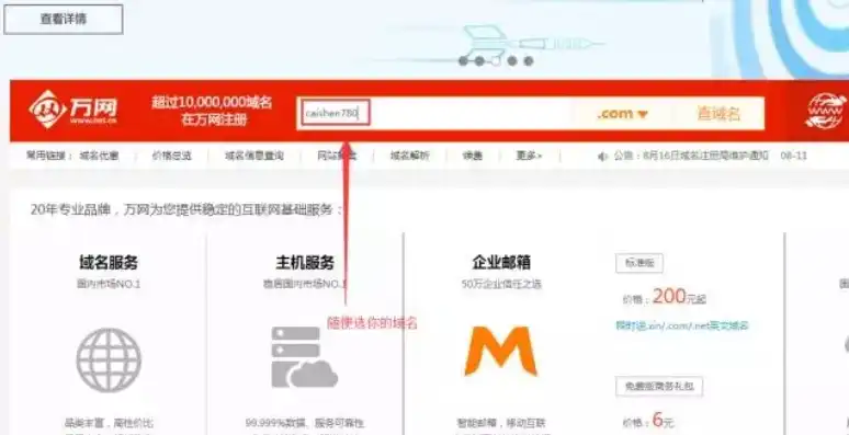 万网域名注册官网，万网域名注册全攻略，轻松掌握域名注册流程及注意事项
