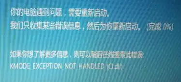 虚拟机kmode exception not handled，KVM虚拟机开启500服务器内部错误及kmode exception not handled故障排查与解决