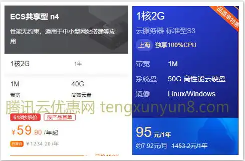 云服务器价格比对表，2023年最新云服务器价格比对，不同品牌、配置、价格全面解析