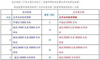 服务器租赁税率，服务器租赁税收编码解析，税率、优惠政策及纳税实务