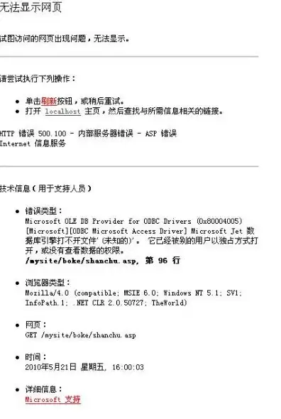 asp网页在服务器上怎么运行不了，深入解析ASP网页在服务器上运行的问题及解决方法